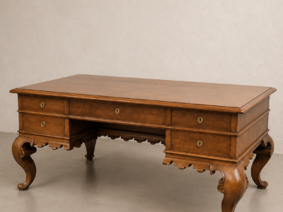 Lajos Kozma – Executive Desk, Budapest Werkstätten, 1920s